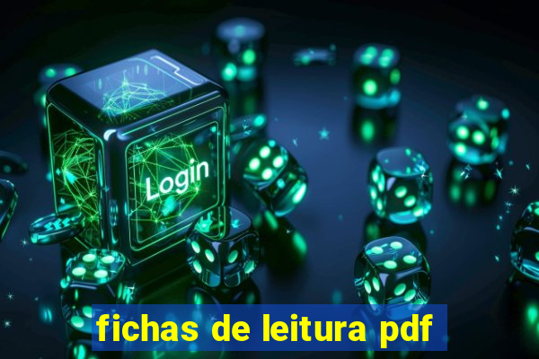 fichas de leitura pdf